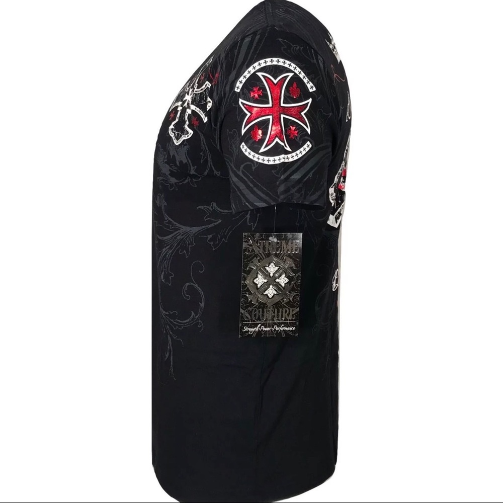 XTREME COUTURE by AFFLICTION Men T-Shirt GLORIOUS - Picture 6 of 7